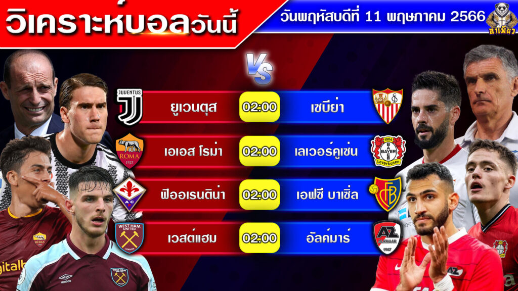 วิเคราะห์บอลวันนี้ By อาเพียวบอลสด วันที่ 11 พฤษภาคม 2566