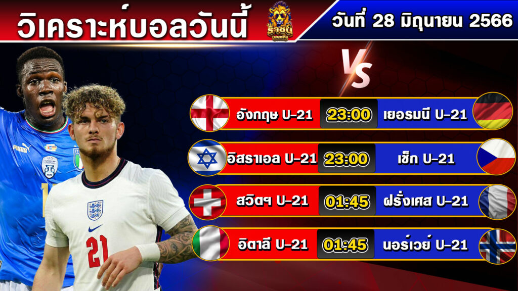 วิเคราะห์บอลวันนี้ | วันพุธที่ 28 มิถุนายน 2566 | บอลเต็งวันนี้ | By ราชันย์บอลเต็ง EP.91