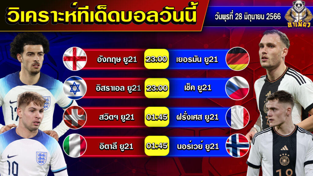 วิเคราะห์บอลวันนี้ BY เพียวบอลสด วันที่ 28/06/66