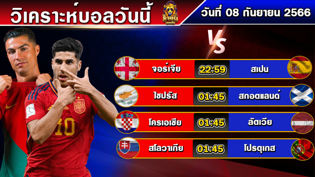 วิเคราะห์บอลวันนี้ | วันศุกร์ที่ 08 กันยายน 2566 | บอลเต็งวันนี้ | By ราชันย์บอลเต็ง EP.144